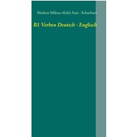 B1 Verben Deutsch - Englisch von BoD – Books on Demand
