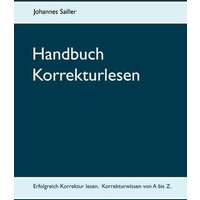 Handbuch Korrekturlesen von BoD – Books on Demand