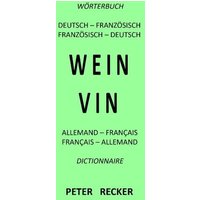 Wein - Vin von BoD – Books on Demand