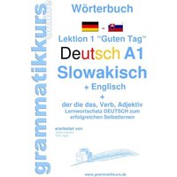 Wörterbuch Deutsch - Slowakisch - Englisch Niveau A1 von BoD – Books on Demand