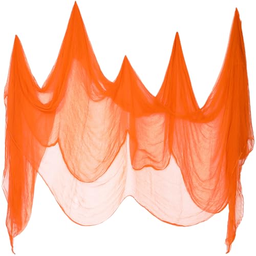 Boao Halloween-Käsetuchrolle zum Basteln, groß, Baumwolle, Musselin, Gaze-Stoff, für Party-Dekorationen, 214 x 50 cm von Boao