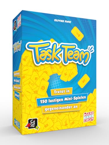 Board Game Circus, Task Team, Partyspiel mit 150 lustigen Minispielen, für Partyfans ab 7 Jahren, 3-18 Personen, 20 Minuten, Deutsch Board Game Circus, Task Team, Partyspiel mit 150 lustigen Minispielen, für Partyfans ab 7 Jahren, 3-18 Personen, 20 Minuten, Deutsch von Board Game Circus