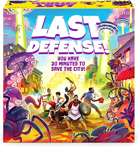 Funko Games Funko Board Signature Last Defense Game - Light Strategy Board Game For Children & Adults (Ages 10+) - 2-4 Players - Vinyl-Sammelfigur - Geschenkidee von FUNKO GAMES