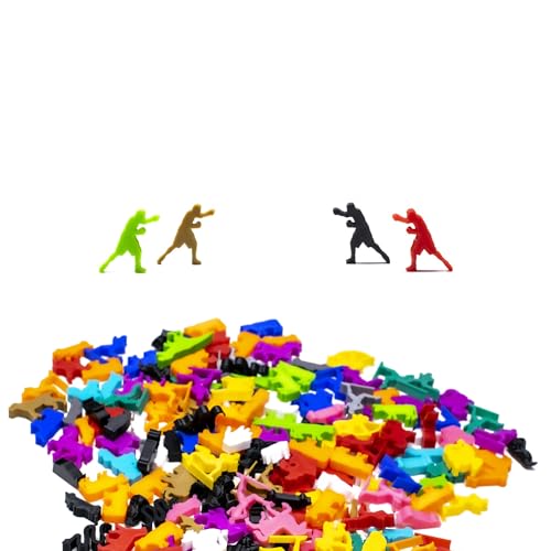 BoardGameSet 100 stücke Meeple Boxer Figuren | Rüste Dein Brettspiel auf mit Miniaturen Meeples Brettspiel Zubehör Ersatzspielsteinen, grau BoardGameSet 100 stücke Meeple Boxer Figuren | Rüste Dein Brettspiel auf mit Miniaturen Meeples Brettspiel Zubehör Ersatzspielsteinen, grau von BoardGameSet