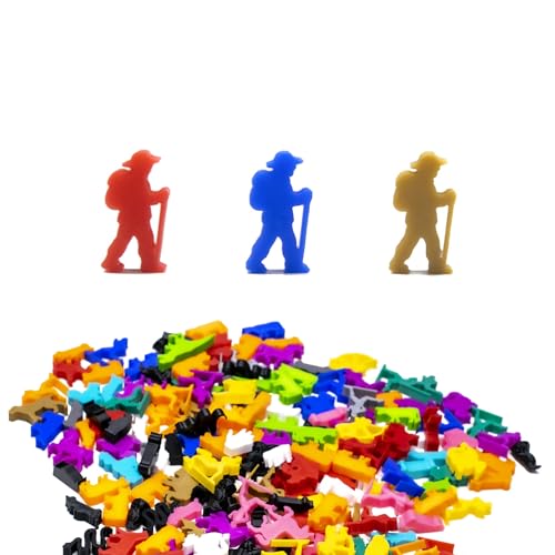 BoardGameSet 100 stück Abenteurer Entdecker Meeple Figuren - Brettspiel Zubehör | Brettspiel Zubehör und Meeples Miniaturen für Strategiespiele RPGs Ersatzspielsteine, lila BoardGameSet 100 stück Abenteurer Entdecker Meeple Figuren - Brettspiel Zubehör | Brettspiel Zubehör und Meeples Miniaturen für Strategiespiele RPGs Ersatzspielsteine, lila von BoardGameSet