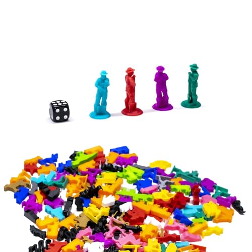 BoardGameSet 25 stücke Bauer Miniatur Figur | Brettspiel Figuren und Meeples für Brettspiel Zubehör Tabletop RPGs Ersatzspielsteine DND, schwarz BoardGameSet 25 stücke Bauer Miniatur Figur | Brettspiel Figuren und Meeples für Brettspiel Zubehör Tabletop RPGs Ersatzspielsteine DND, schwarz von BoardGameSet