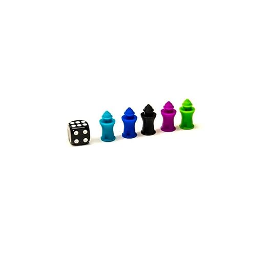 BoardGameset | 5pcs Lighthouse Miniaturen | Brettspielstücke, grün von BoardGameSet