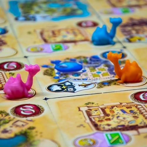 BoardGameSet | Five Tribes Upgrade - The Caravan of The Sultan | Board Game Accessories | Game Pieces Tokens von BoardGameSet