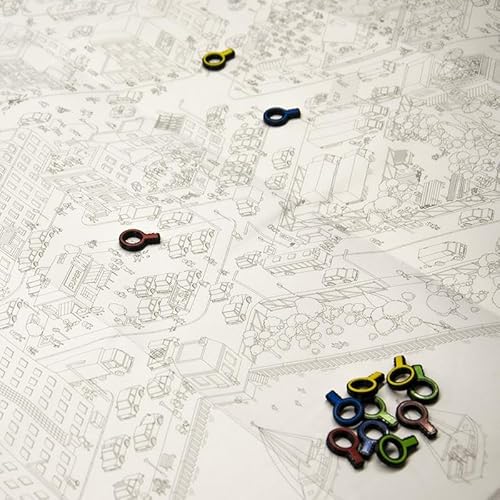 BoardGameSet | MicroMacro Upgrade - Magnifying Glass Pack | Board Game Accessories | Game Pieces Tokens von BoardGameSet