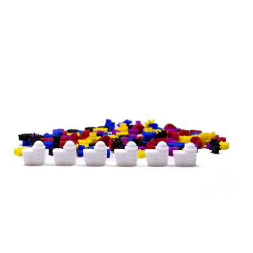 BoardGameSet Pandemic Brettspiel Upgrade Erweiterung - Virus Pack | Brettspielfiguren & Meeples für Tabletop-RPGs, Strategiespiele, DND, Ersatzspielsteine von BoardGameSet