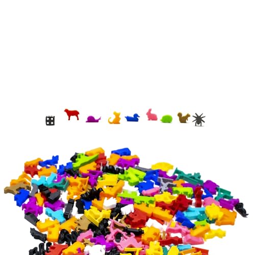 BoardGameSet Tiere der Wiese Meeple Figur Set 8STK | Mixed Brettspiel Zubehör & Meeple Figuren BoardGameSet Tiere der Wiese Meeple Figur Set 8STK | Mixed Brettspiel Zubehör & Meeple Figuren von BoardGameSet