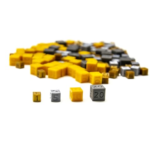 BoardGameSet Terraforming Upgrade Erweiterung - Mars Würfel | Spielerfiguren & Miniaturen für Brettspiele von BoardGameSet