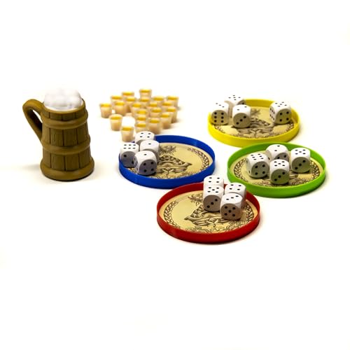 BoardGameSet Tavernen von Tiefenthal Brettspiel Upgrade-Erweiterung - Tavernenpaket | Brettspiel-Figuren & Zubehör für Tabletop-RPGs, Strategiespiele, DND, Ersatzspielsteine BoardGameSet Tavernen von Tiefenthal Brettspiel Upgrade-Erweiterung - Tavernenpaket | Brettspiel-Figuren & Zubehör für Tabletop-RPGs, Strategiespiele, DND, Ersatzspielsteine von BoardGameSet