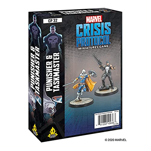 Atomic Mass Games - Marvel Crisis Protocol: Character Pack: Marvel Crisis Protocol: Punisher and Taskmaster - Miniature Game von Atomic Mass Games