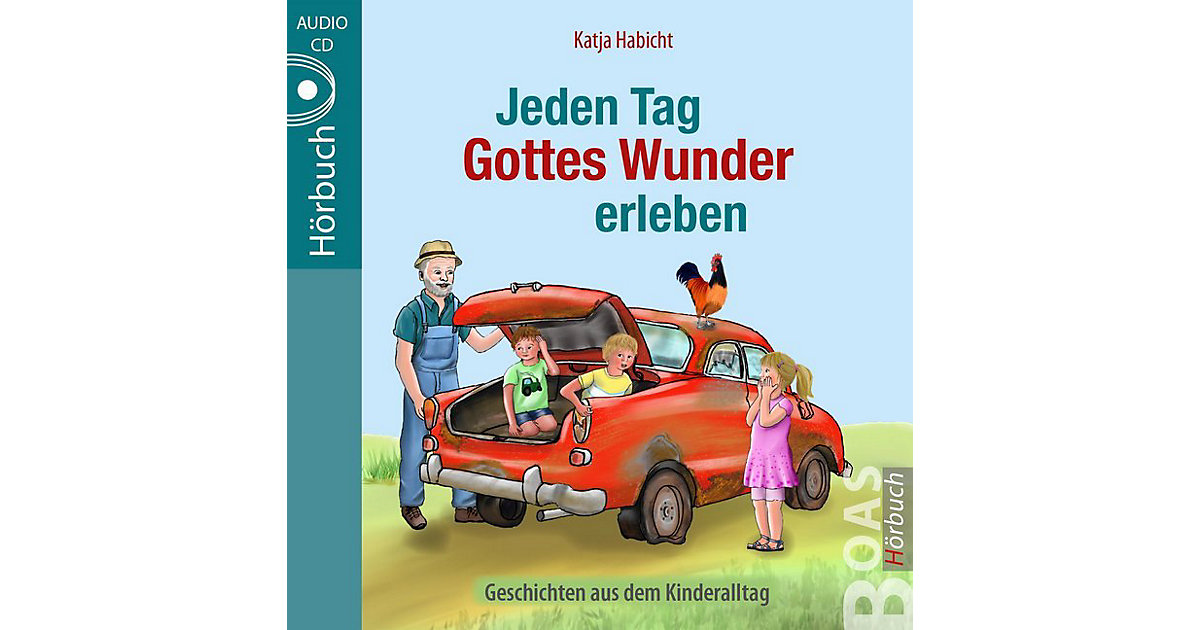 Jeden Tag Gottes Wunder erleben, 1 Audio-CD Hörbuch Jeden Tag Gottes Wunder erleben, 1 Audio-CD Hörbuch von Boas-Verlag