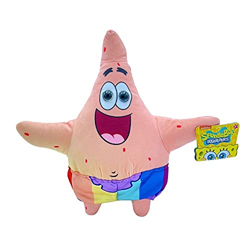 Bob Esponja Kuscheltier, Rainbow Pride, Gay, Patrick und Gary, 30 cm (12 Zoll) (760020150-Patricio) von Bob Esponja