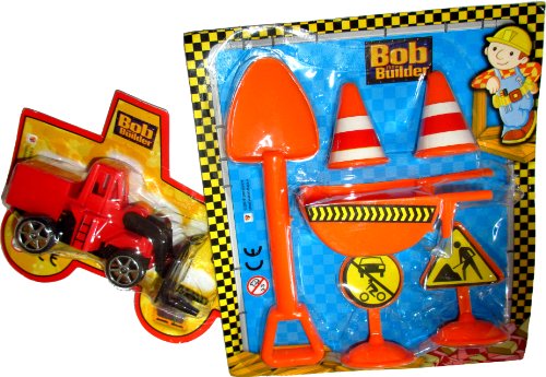 Bob der Baumeister Spielzeug Baustellen Set + Gabelstapler von Bob der Baumeister