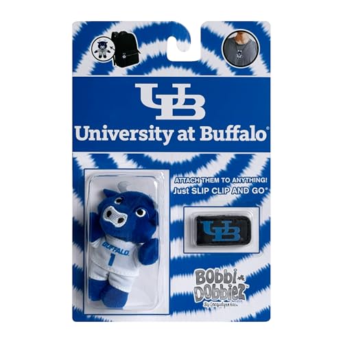 University at Buffalo Victor E. Bull Maskottchen Bobbi-Dobbiez Attachable Plushie University at Buffalo Victor E. Bull Maskottchen Bobbi-Dobbiez Attachable Plushie von Bobbi-Toads