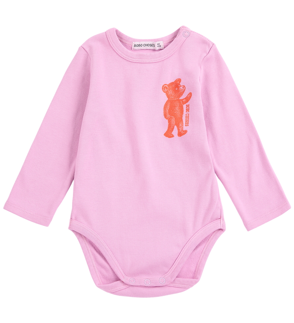 Bobo Choses Body l/ä - Weichpfote Monster - Pink - Bobo Choses - 18 mt - Body L/Ä Bobo Choses Body l/ä - Weichpfote Monster - Pink - Bobo Choses - 18 mt - Body L/Ä von Bobo Choses