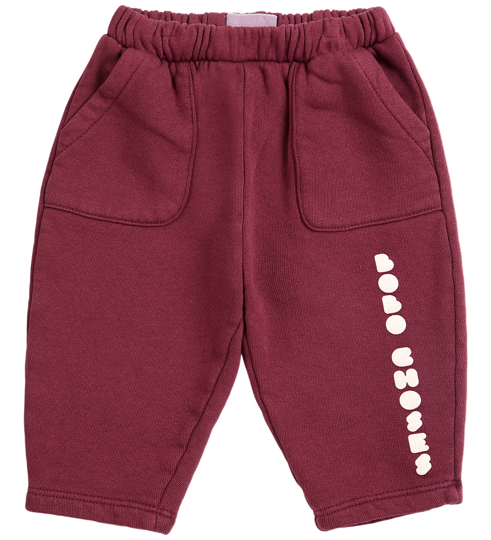 Bobo Choses Jogginghosen - Bälle - Burgundy Einlösen m. Logo - Bobo Choses - 12 mt - Jogginghosen Bobo Choses Jogginghosen - Bälle - Burgundy Einlösen m. Logo - Bobo Choses - 12 mt - Jogginghosen von Bobo Choses