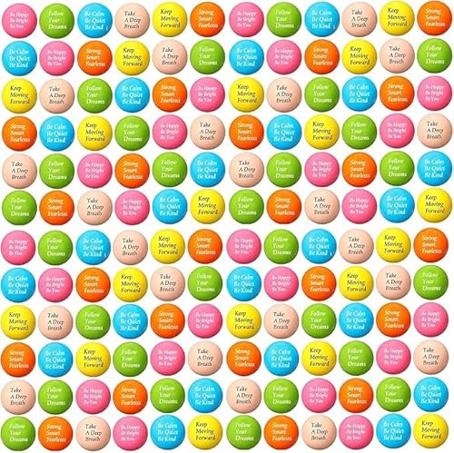 10 Stück Motivierende Stress Bälle 5CM 6 Farben Schaum Bälle Inspirierende Stress Linderung Bälle Zitate Stress Ball Packung Klein Stressabbau Bälle für Linderung Motivierend Ermutigend Erwachsene 10 Stück Motivierende Stress Bälle 5CM 6 Farben Schaum Bälle Inspirierende Stress Linderung Bälle Zitate Stress Ball Packung Klein Stressabbau Bälle für Linderung Motivierend Ermutigend Erwachsene von Boboeitody