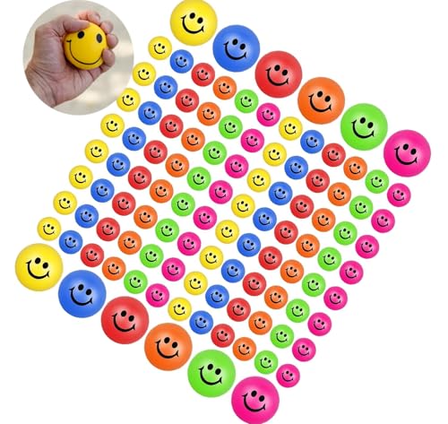 12 Stück Stressbälle Squeeze Ball, Lächeln Gesicht Stressbälle, Mini Stressabbau Bälle Spielzeug für Angst Abbauen Beruhigung Kinder Erwachsene,6cm Schaumstoffball, Antistressball 12 Stück Stressbälle Squeeze Ball, Lächeln Gesicht Stressbälle, Mini Stressabbau Bälle Spielzeug für Angst Abbauen Beruhigung Kinder Erwachsene,6cm Schaumstoffball, Antistressball von Boboeitody