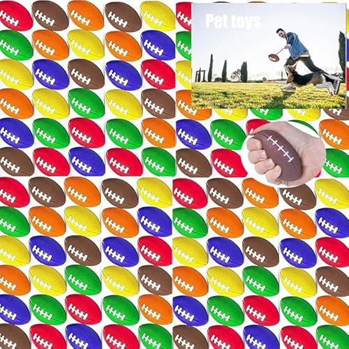 6-60 Stück Schaumstoffbälle, 5.5cm Stress Bälle,Rugby Antistressball für Schaum, Stressabbau-Ballspielzeug, Geburtstagsparty-Geschenke, Kinder und Erwachsene für Party,Bunter (5.5CM-Bunter Rugby, 48) 6-60 Stück Schaumstoffbälle, 5.5cm Stress Bälle,Rugby Antistressball für Schaum, Stressabbau-Ballspielzeug, Geburtstagsparty-Geschenke, Kinder und Erwachsene für Party,Bunter (5.5CM-Bunter Rugby, 48) von Boboeitody
