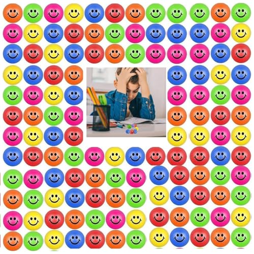 60 Stück Lächeln Gesicht Stress Bälle Bulk 6.35CM Lustige Gesicht Stress Entlastung Bälle Bunte Mini Squeeze Bälle Schaum Lächeln Gesicht Spielzeug für Finger Übung, Schulpreise, Party Tasche Füller 60 Stück Lächeln Gesicht Stress Bälle Bulk 6.35CM Lustige Gesicht Stress Entlastung Bälle Bunte Mini Squeeze Bälle Schaum Lächeln Gesicht Spielzeug für Finger Übung, Schulpreise, Party Tasche Füller von Boboeitody