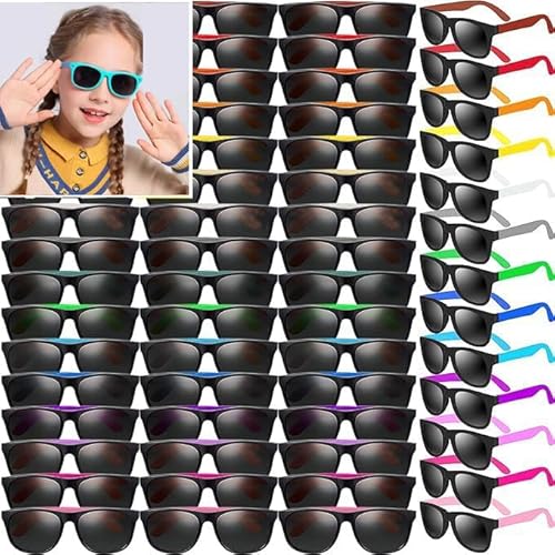 60 Stück Neon Sonnenbrillen 10 Farben Neon Party Sonnenbrille Alter von Teenager, Erwachsene Kinder 6+ Jahren Mit UV 400 Schutz,Geschenktütenfüller,lustiges Geschenk Party Pool Geburtstagsfeier 60 Stück Neon Sonnenbrillen 10 Farben Neon Party Sonnenbrille Alter von Teenager, Erwachsene Kinder 6+ Jahren Mit UV 400 Schutz,Geschenktütenfüller,lustiges Geschenk Party Pool Geburtstagsfeier von Boboeitody
