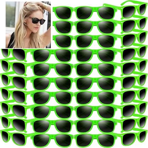 60 Stück Sonnenbrillen Bulk Beach Party Sonnenbrillen Kinder 6+ Jahren Unisex Erwachsener Retro Klassisch Partybrillen Goody Bag Fillers für Geburtstagsfeier Pool Hochzeitsfeier Geschenktütenfüller von Boboeitody