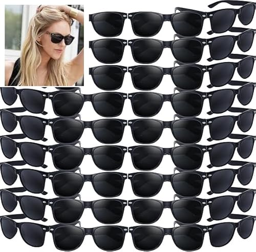 60 Stück Sonnenbrillen Bulk Beach Party Sonnenbrillen Kinder 6+ Jahren Unisex Erwachsener Retro Klassisch Partybrillen Goody Bag Fillers für Geburtstagsfeier Pool Hochzeitsfeier Geschenktütenfüller von Boboeitody