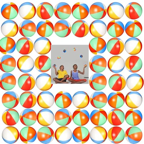 60 Stück Strand Stress Kugeln Masse 6.3cm Mini Relief Stress Kugel Pu Schaum Squeezy Kugeln Schwimmbad Spiel Spielzeug Regenbogen Strand Kugel für Hawaiian Beach Geburtstagsfeier Schule Belohnung 60 Stück Strand Stress Kugeln Masse 6.3cm Mini Relief Stress Kugel Pu Schaum Squeezy Kugeln Schwimmbad Spiel Spielzeug Regenbogen Strand Kugel für Hawaiian Beach Geburtstagsfeier Schule Belohnung von Boboeitody