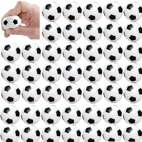 Mini Fußball Stress Balls 60 Stück 6.35CM Schaum Sport Stress Ball Bulk für Kinder Erwachsene Fußball Party Bevorzugung Stress Angst Relief Entspannung Squeeze Ball Dekor Schule Karneval Belohnung Mini Fußball Stress Balls 60 Stück 6.35CM Schaum Sport Stress Ball Bulk für Kinder Erwachsene Fußball Party Bevorzugung Stress Angst Relief Entspannung Squeeze Ball Dekor Schule Karneval Belohnung von Boboeitody
