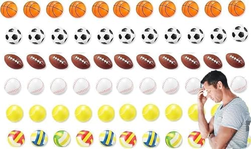 Schaumstoffbälle, Mini Sportbälle, 5cm Mini Schaumstoffbälle Kinder, Fußball Stressbälle, Schaumstoff Softbälle, Schaumstoffball Fussball, Antistressball für Kinder und Erwachsene Fußball Party (30) Schaumstoffbälle, Mini Sportbälle, 5cm Mini Schaumstoffbälle Kinder, Fußball Stressbälle, Schaumstoff Softbälle, Schaumstoffball Fussball, Antistressball für Kinder und Erwachsene Fußball Party (30) von Boboeitody