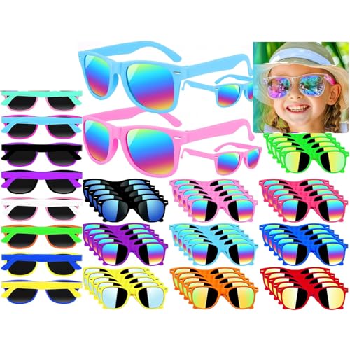 Sonnenbrille für Kinder, 48 Stück Neon Jungen Mädchen Kindersonnenbrille im Alter von 3-15 Jahre Mit UV 400 Schutz,Pool Beach Party Bevorzugung Supplies,Geschenk für Geburtstagsfeier Outdoor Aktivität Sonnenbrille für Kinder, 48 Stück Neon Jungen Mädchen Kindersonnenbrille im Alter von 3-15 Jahre Mit UV 400 Schutz,Pool Beach Party Bevorzugung Supplies,Geschenk für Geburtstagsfeier Outdoor Aktivität von Boboeitody