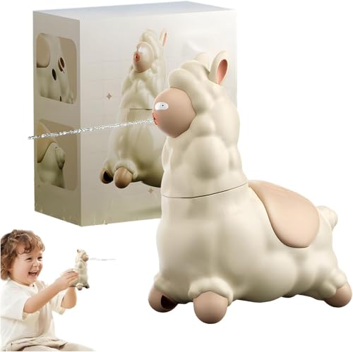 Spuckendes Lama-Wasserspielzeug, Interaktiver Alpaca Wassersprüher für Kinder, Lustige Alpaka-Wassersprinkler Mit Kopfschütteln, Einfach zu Befüllen,Lama-Spritzpistole for Draußen, Strand, Hof (1pc) Spuckendes Lama-Wasserspielzeug, Interaktiver Alpaca Wassersprüher für Kinder, Lustige Alpaka-Wassersprinkler Mit Kopfschütteln, Einfach zu Befüllen,Lama-Spritzpistole for Draußen, Strand, Hof (1pc) von Boboeitody