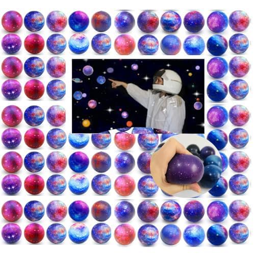 Stress Balll,Galaxy Stressbälle,Packung mit 30 Stück 6.3cm, Squeeze Anxiety Fidget Sensory Balls für Kinderund Erwachsene mit Weltraum-Thema, tolles Spielzeug für Partygeschenke Stress Balll,Galaxy Stressbälle,Packung mit 30 Stück 6.3cm, Squeeze Anxiety Fidget Sensory Balls für Kinderund Erwachsene mit Weltraum-Thema, tolles Spielzeug für Partygeschenke von Boboeitody