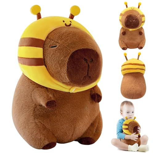 Bocguy 30cm Capybara Plüschtier, Capybara Kuscheltier, Niedlichen Capybara Plushies, Simulation Capybara Plüschtier Für Mädchen Und Jungen, Kinder Plüschtier von Bocguy
