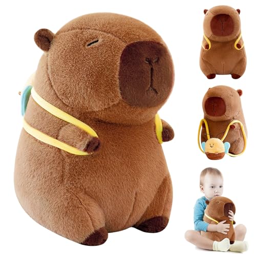 Bocguy 30cm Capybara Plüschtier, Capybara Kuscheltier, Niedlichen Capybara Plushies, Simulation Capybara Plüschtier Für Mädchen Und Jungen, Kinder Plüschtier von Bocguy