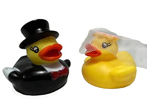 Badeenten Brautpaar Quitsche 2 Entchen, Paar in PVC Geschenkbox Badeenten Brautpaar Quitsche 2 Entchen, Paar in PVC Geschenkbox von Bock op Kölle