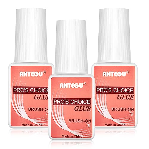Extra starker Kleber für Nägel - inklusive Pinsel, 3 x 7 g Nagelverlängerung, Kleber, für Acrylspitzen und Kleber für künstliche Nägel Extra starker Kleber für Nägel - inklusive Pinsel, 3 x 7 g Nagelverlängerung, Kleber, für Acrylspitzen und Kleber für künstliche Nägel von Bodiiwuliu
