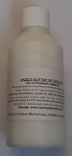 200 ml Pros-Aide Körper Kleber Glitter Tattoo prothetischen theatralischen kosmetischen Pax FX Halloween 200 ml Pros-Aide Körper Kleber Glitter Tattoo prothetischen theatralischen kosmetischen Pax FX Halloween von Body Art Desire