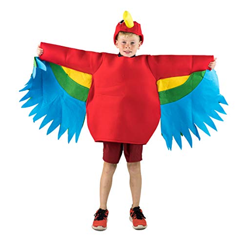 Bodysock® Papagei Kostüm für Kinder von Bodysocks Fancy Dress