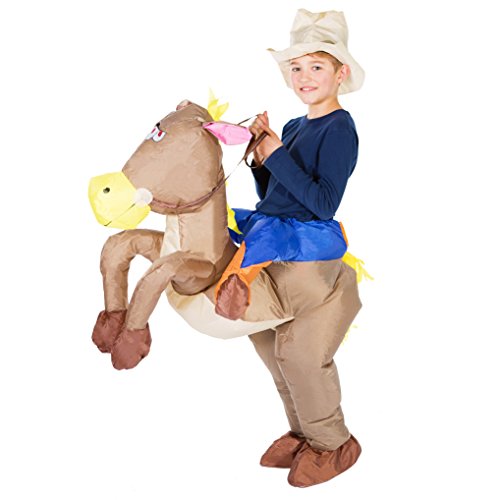 Bodysocks® Aufblasbares Cowboy Kostüm für Kinder von Bodysocks Fancy Dress