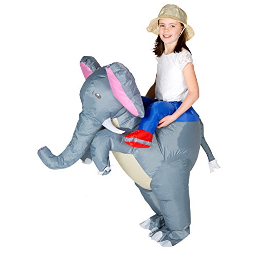 Bodysocks® Aufblasbares Elefante Kostüm für Kinder von Bodysocks Fancy Dress