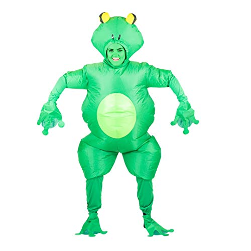 Bodysocks® Aufblasbares Frosch Kostüm für Erwachsene von Bodysocks Fancy Dress