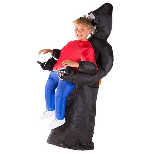 Bodysocks® Aufblasbares Gevatter Tod Kostüm für Kinder von Bodysocks Fancy Dress