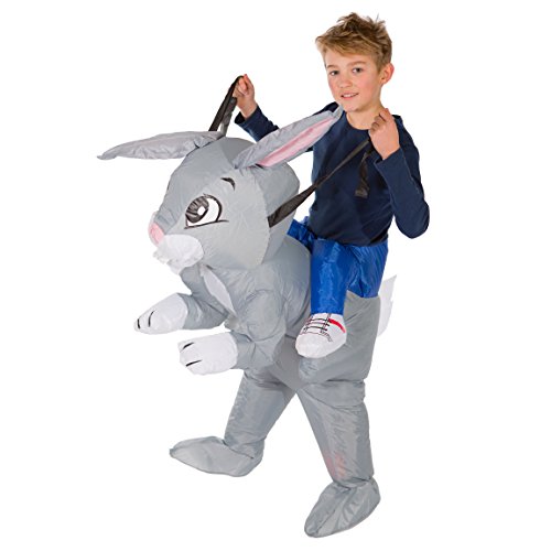 Bodysocks® Aufblasbares Hasen Kostüm für Kinder von Bodysocks Fancy Dress