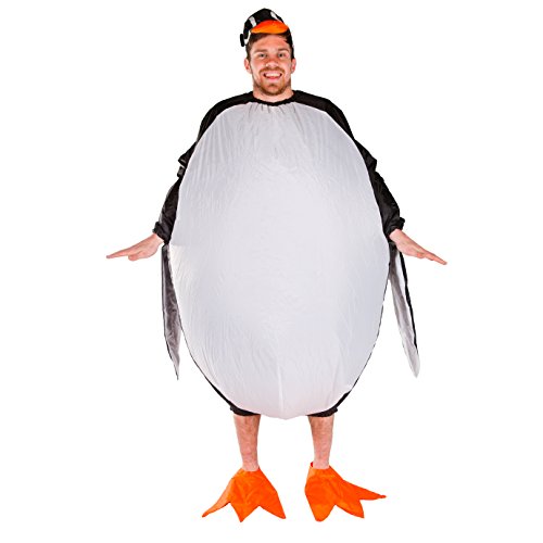 Bodysocks® Aufblasbares Pinguin Kostüm für Erwachsene von Bodysocks Fancy Dress
