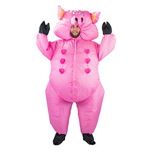 Bodysocks® Aufblasbares Schwein Kostüm für Erwachsene von Bodysocks Fancy Dress